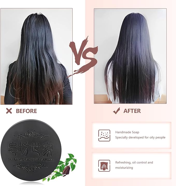 Polygonum Shampoo Soap - Hair Growth & Loss Prevention.