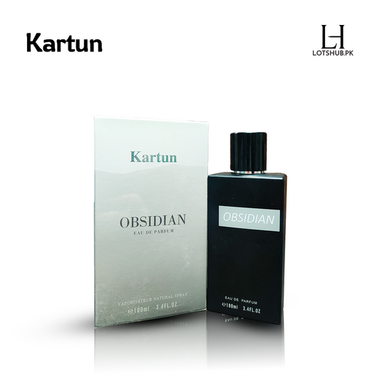 Obsidian by Kartun EDP 100ml / Obsidian Perfume 100 ml
