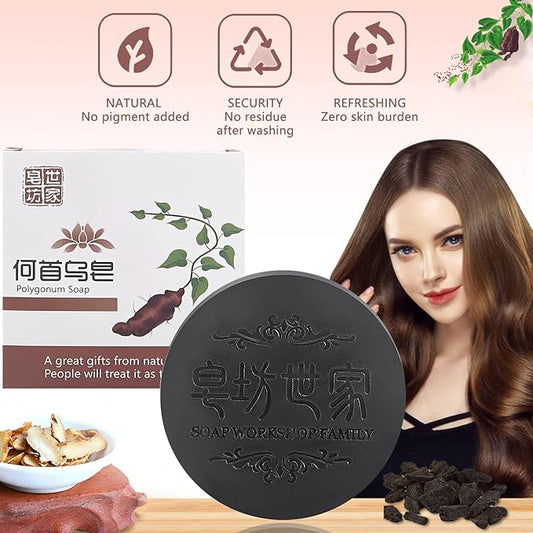 Polygonum Shampoo Soap - Hair Growth & Loss Prevention.