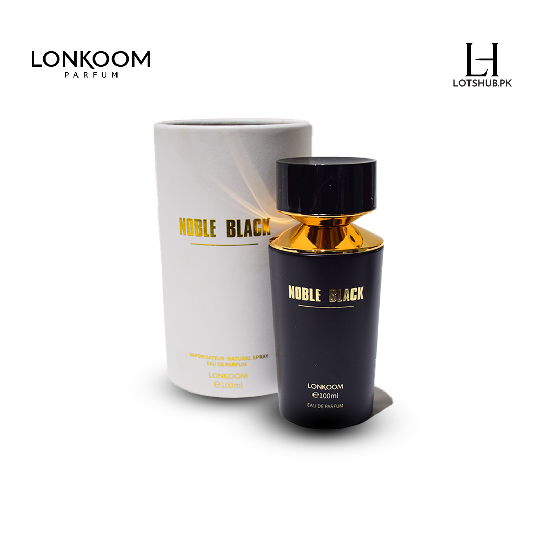 Lonkoom Noble Black Eau De Parfum 100ml