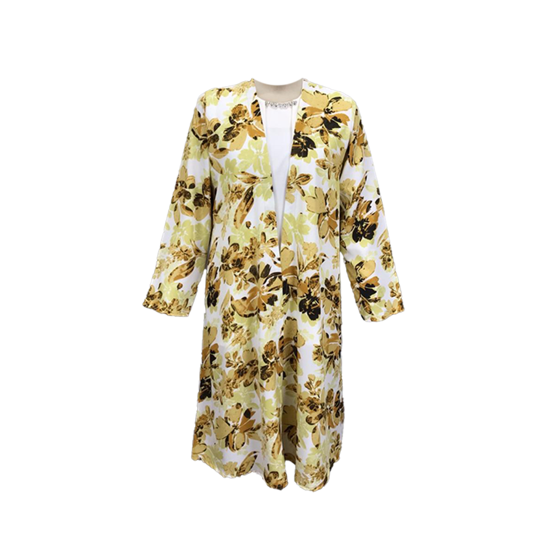 2PC-Printed Cambric Suit
