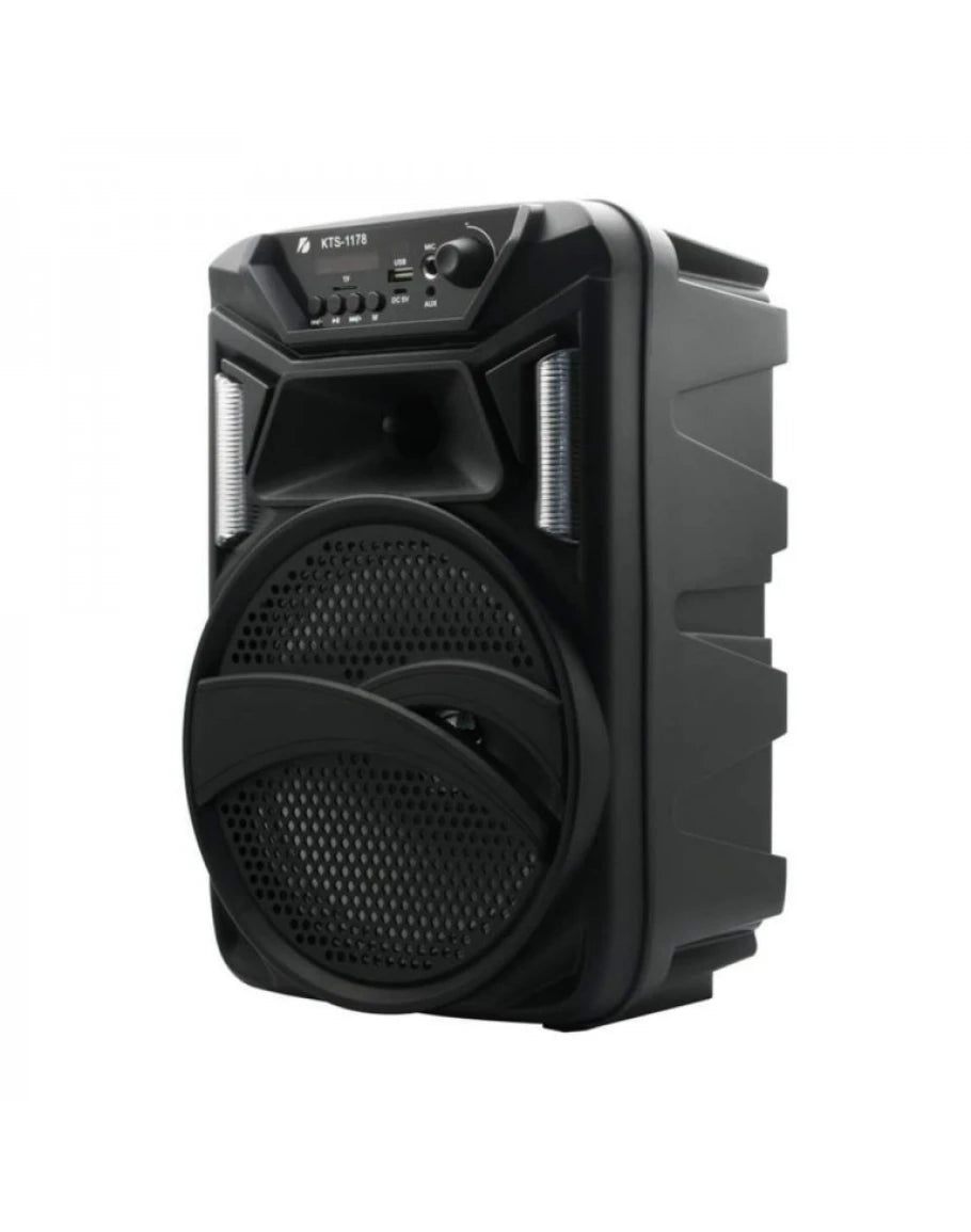KTS-1178 8" Inch Wireless Bluetooth Speaker FM/USB/Memory Card